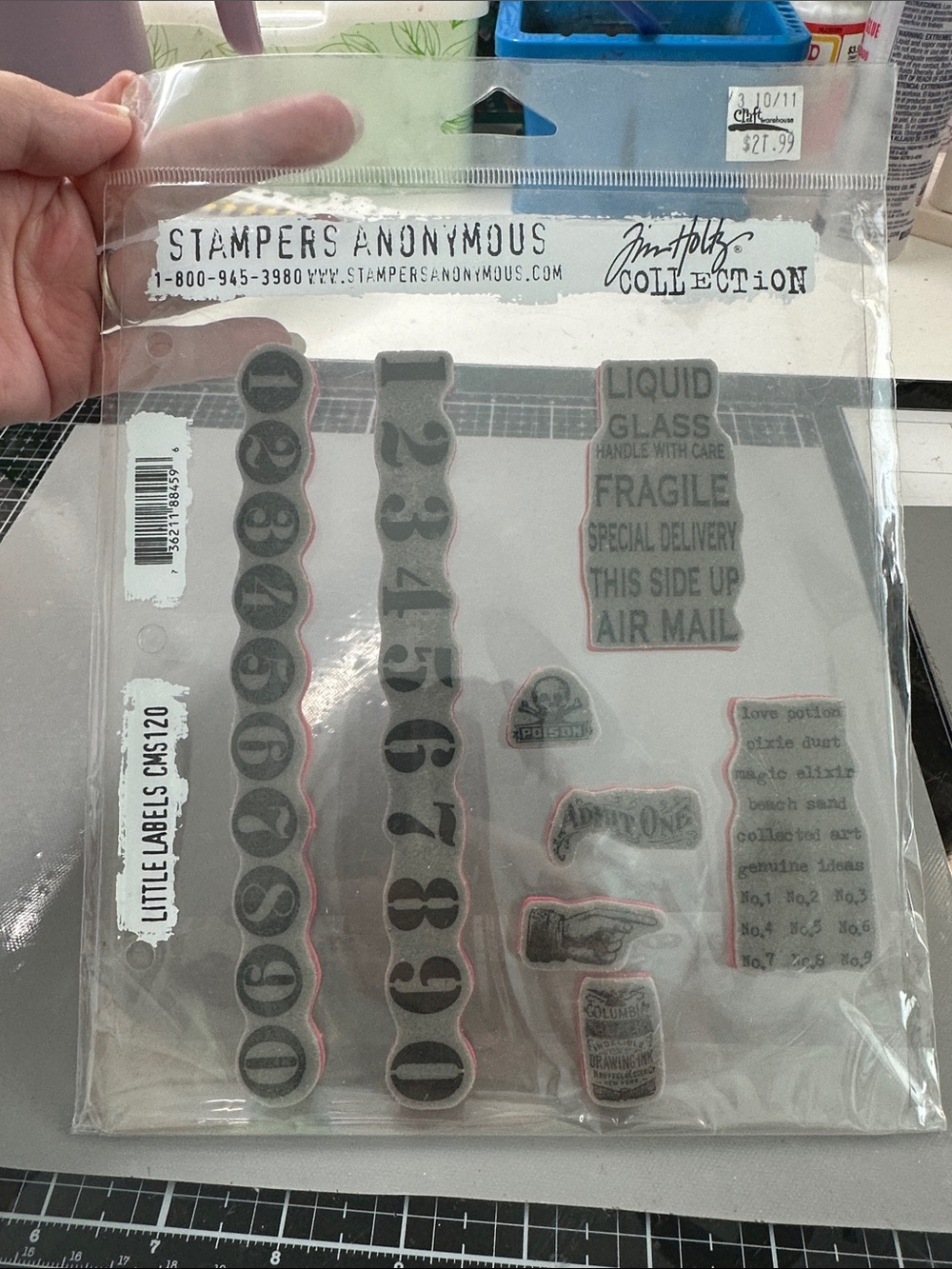 Stampers Anonymous Tim Holtz stamp set